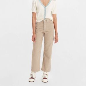 Levi's Tan Cropped Pants
